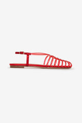 Women Penny Flat - Red