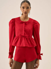 Women Lucia Shorts - Red
