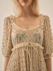 Women Spellbound Rose Mini Dress - Pale Pink