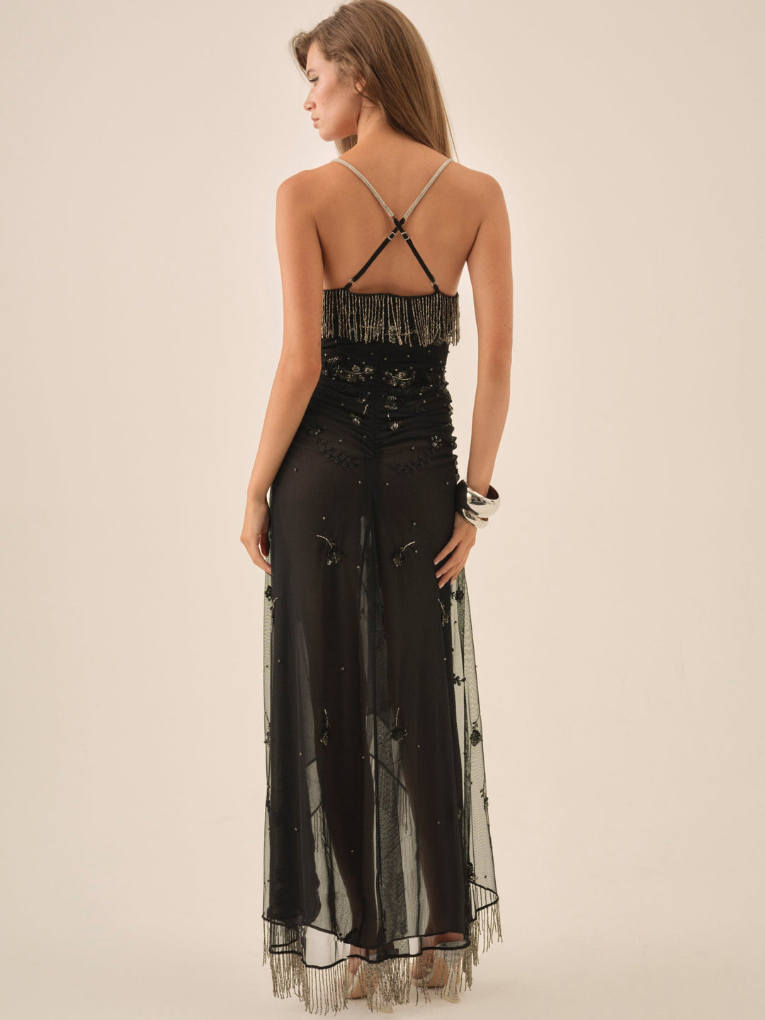 Women Cher Maxi Dress - Black