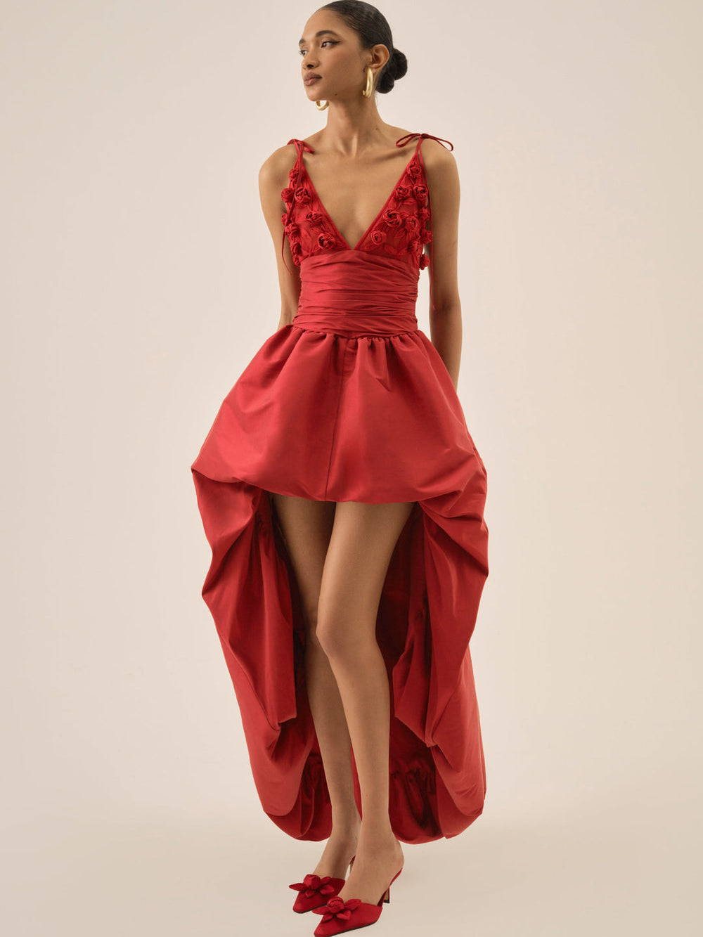 Women Esmeralda Gown - Red
