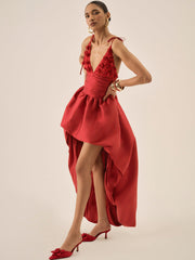Women Esmeralda Gown - Red