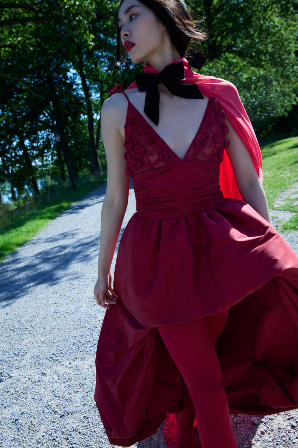 Women Esmeralda Gown - Red