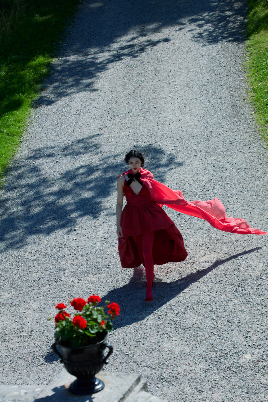 Women Esmeralda Gown - Red