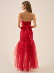 Women Serafina Gown - Red