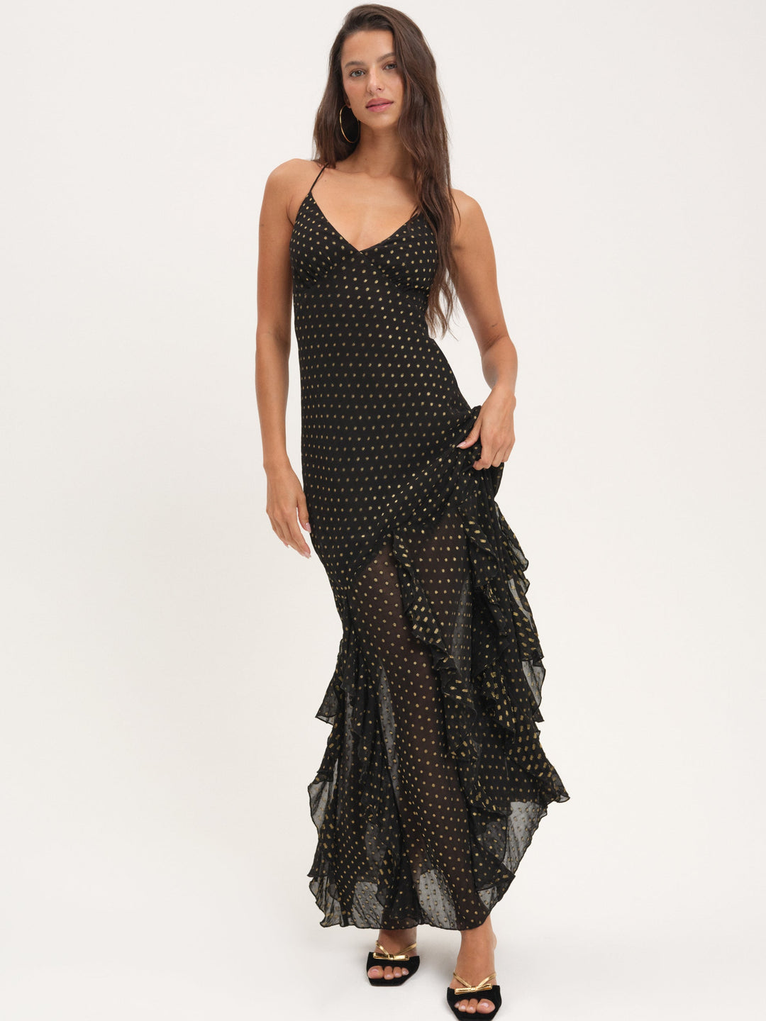 Women Elea Maxi Dress - Black