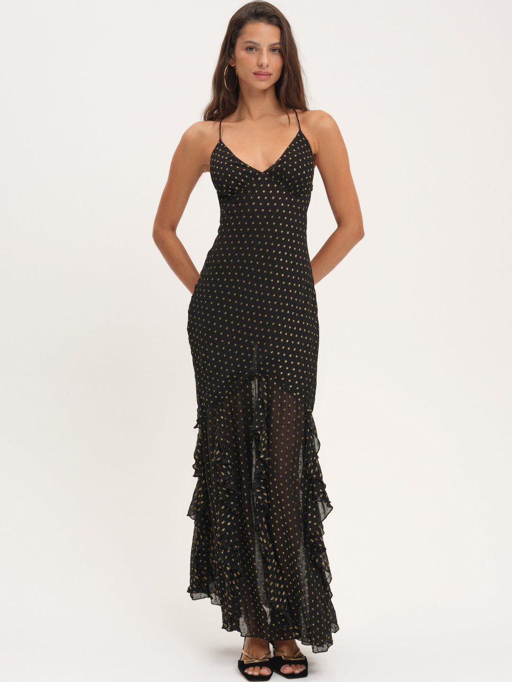 Women Elea Maxi Dress - Black