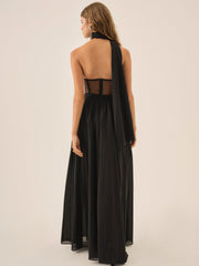 Women Anya Gown  - Black