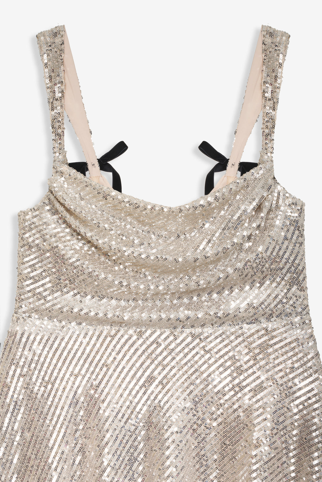 Women Candice Mini Dress - Silver