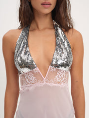 Women Maia Maxi Slip Dress - Pink