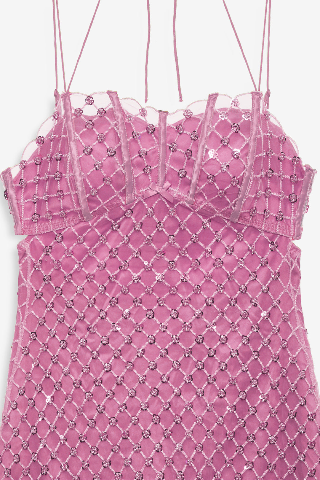 Women Dazzle Me Slip Dress - Pink