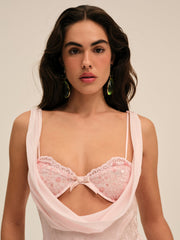 Women Florence Gown - Pink
