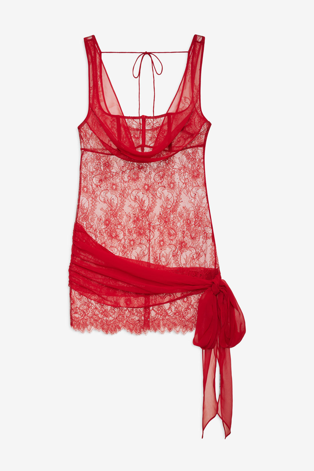 Women Sonja Slip Dress - Red