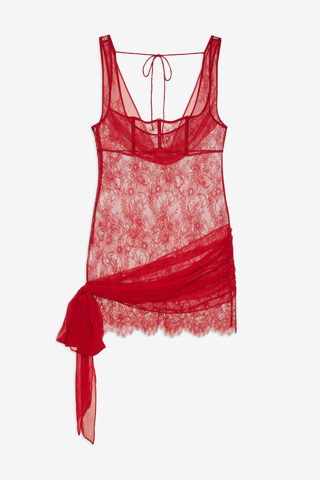 Women Sonja Slip Dress - Red