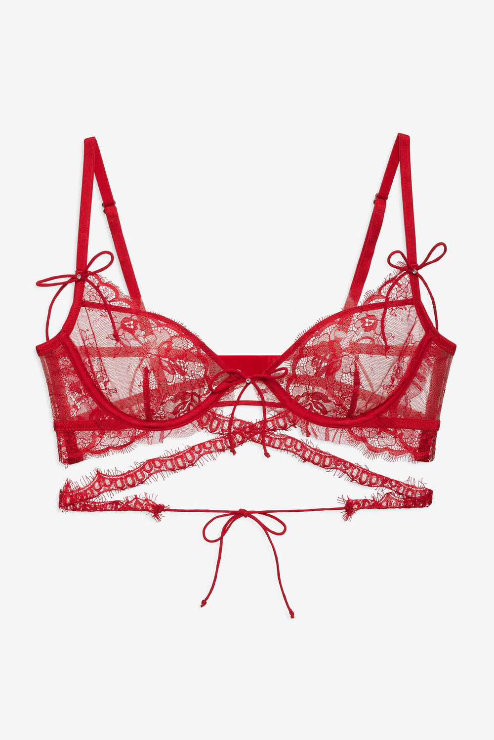 Women Sonja Underwire Bra - Red