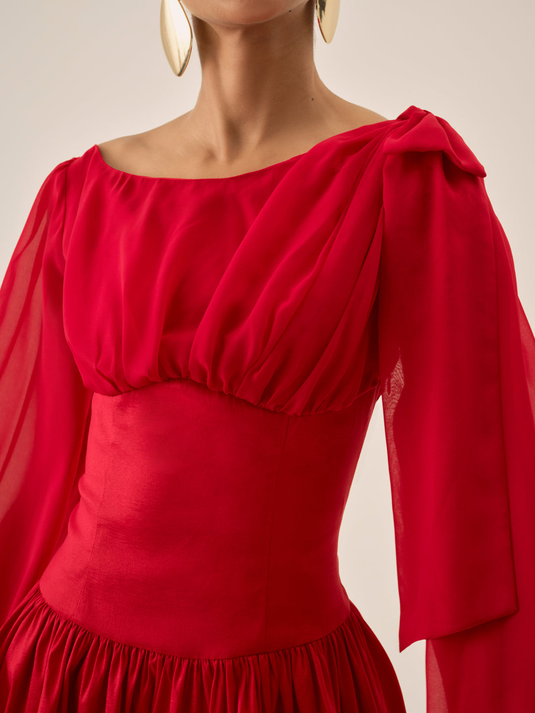 Women Lucia Mini Dress - Red