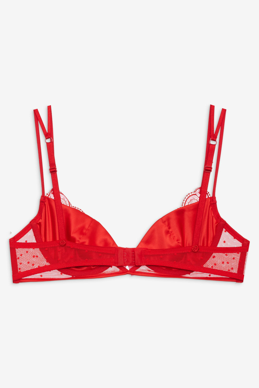 Women Heartbeat Underwire Bra - Red