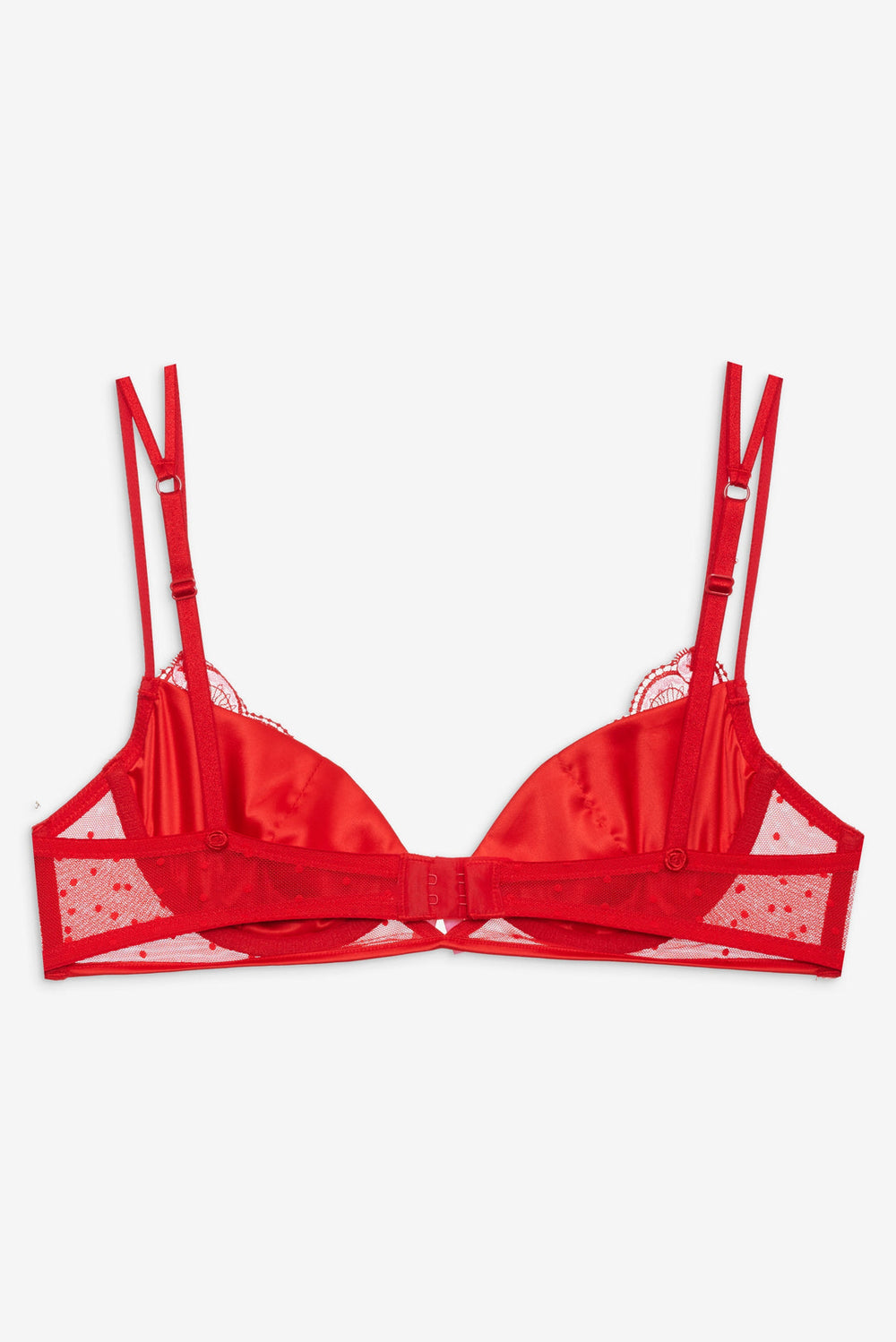 Women Heartbeat Underwire Bra - Red