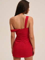 Women Amani Mini Dress - Red