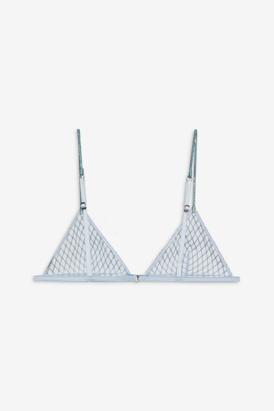 Women Glitter Bralette - Blue
