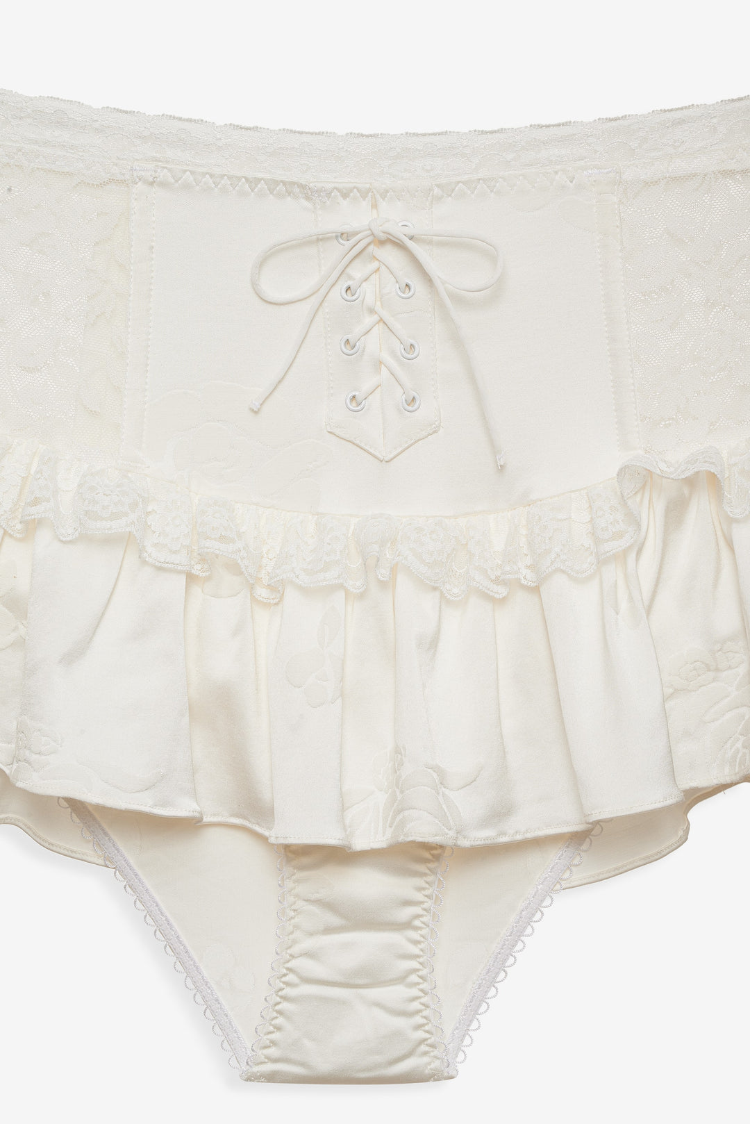 Women Lana Corset Skirt - White
