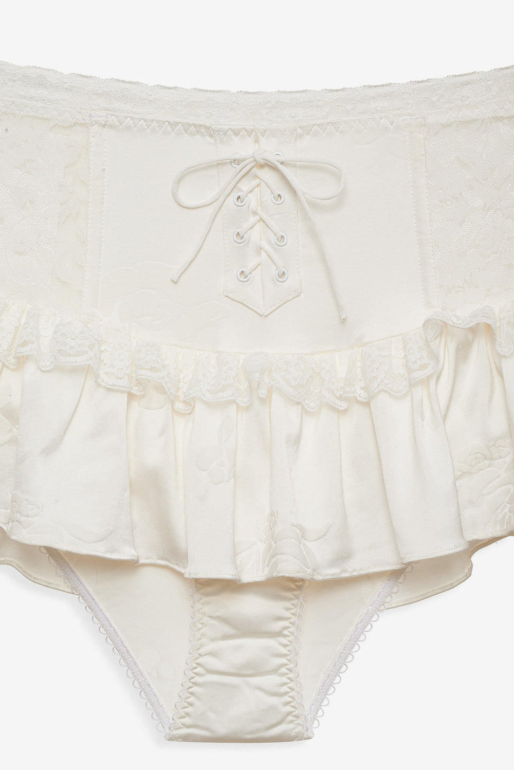 Women Lana Corset Skirt - White