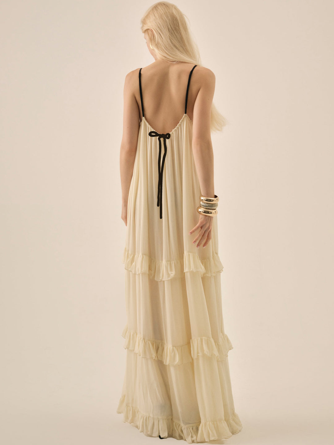 Women Rosalie Maxi Dress - Cream