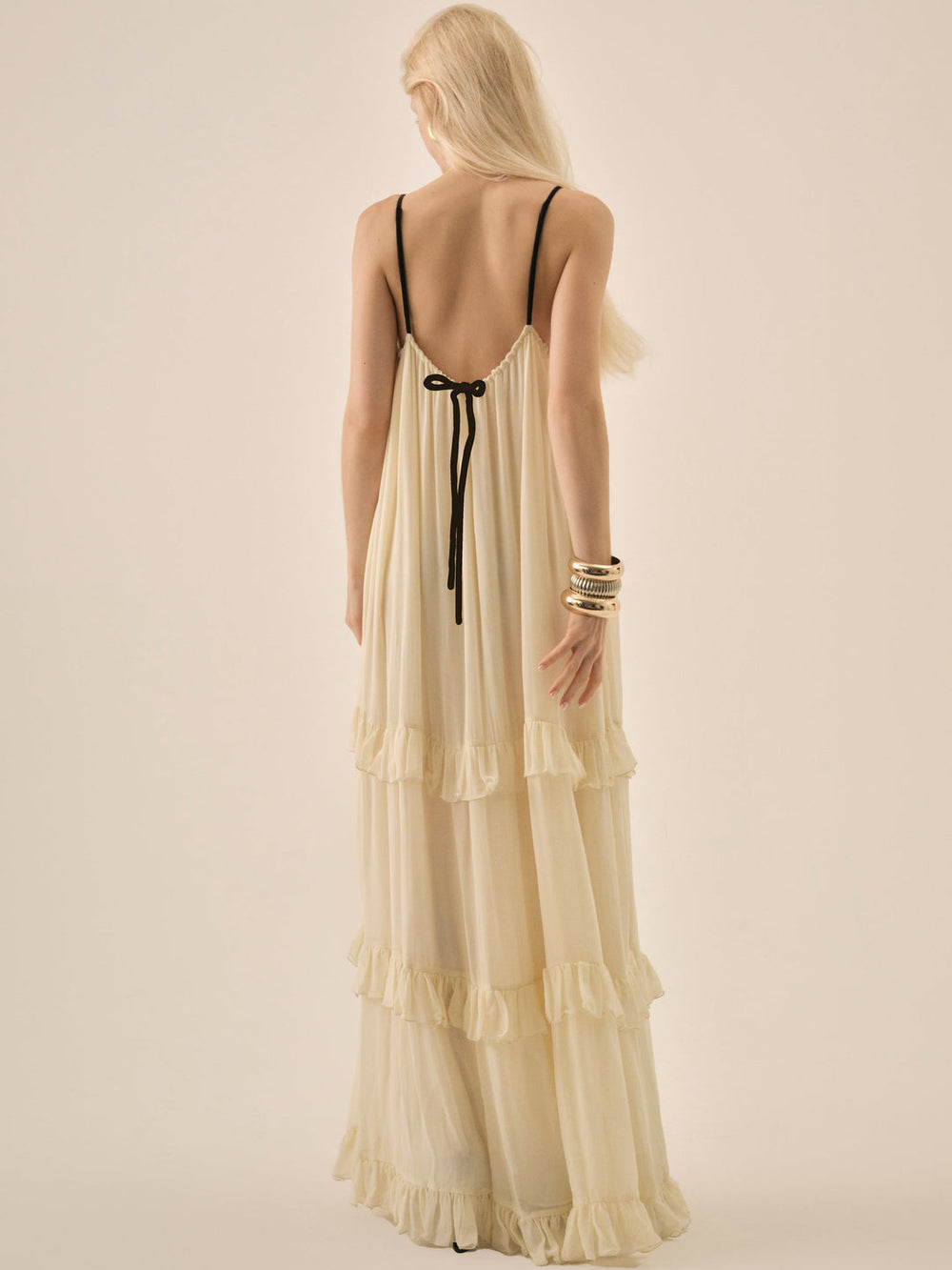 Women Rosalie Maxi Dress - Cream