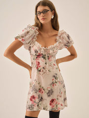 Women Nora Mini Dress - White