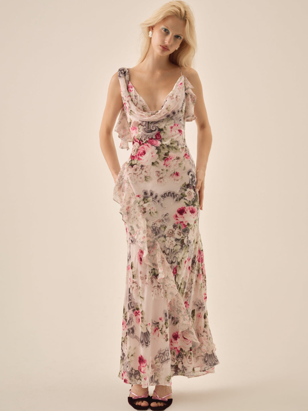Women Nora Maxi Dress - White