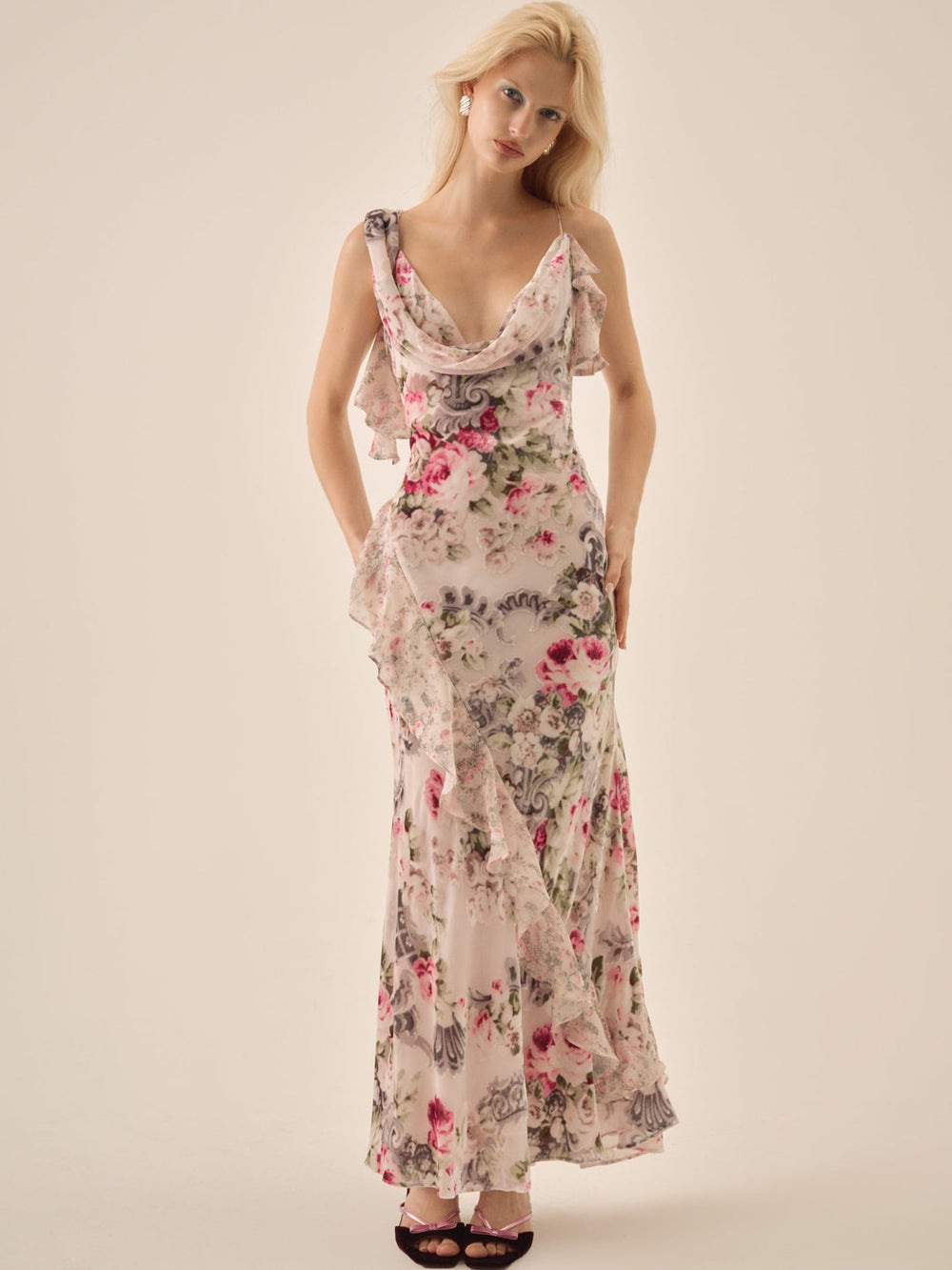 Women Nora Maxi Dress - White