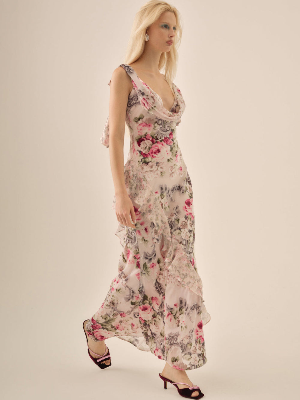 Women Nora Maxi Dress - White