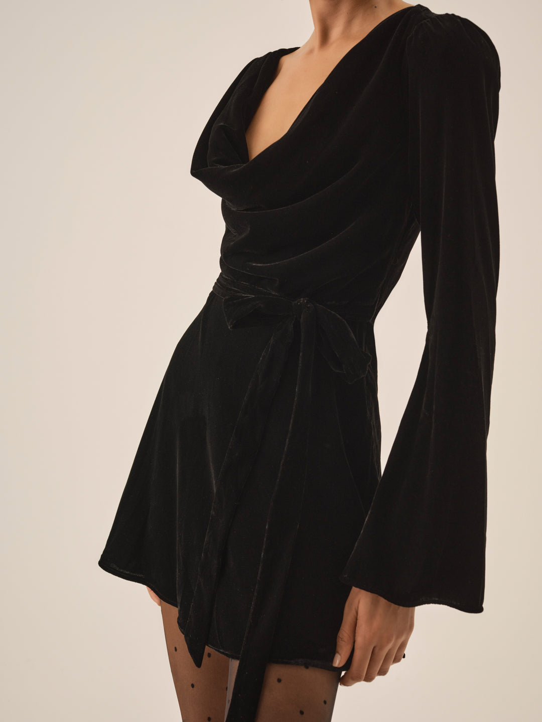 Women Lucinda Mini Dress - Black