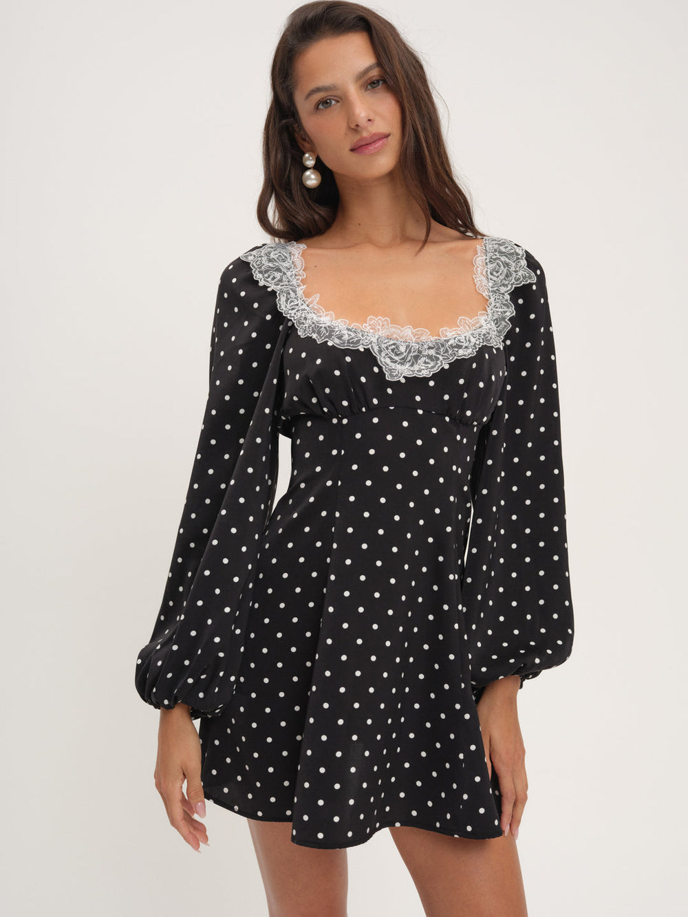 Women Deja Mini Dress - Black