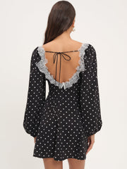 Women Deja Mini Dress - Black