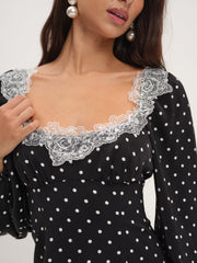 Women Deja Mini Dress - Black