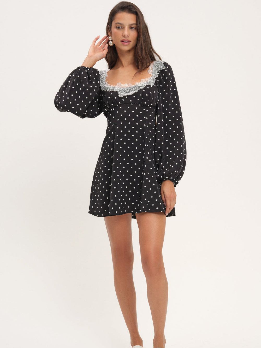Women Deja Mini Dress - Black