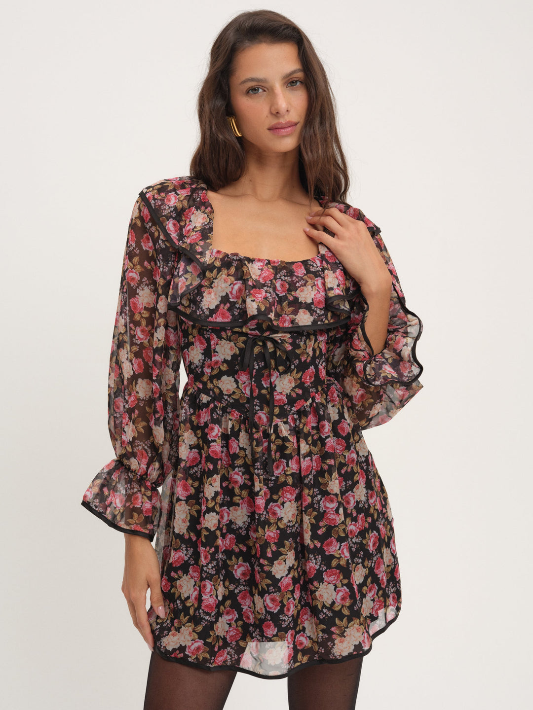 Women Amara Mini Dress - Black