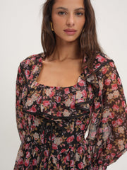 Women Amara Mini Dress - Black