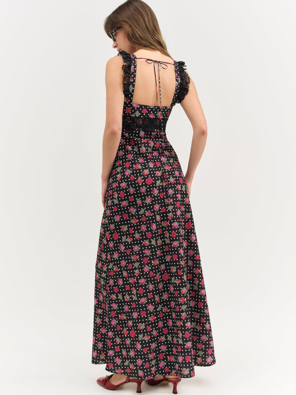Women Clarisse Maxi Dress - Black