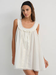 Women Venetia Slip Dress - Vintage Cream