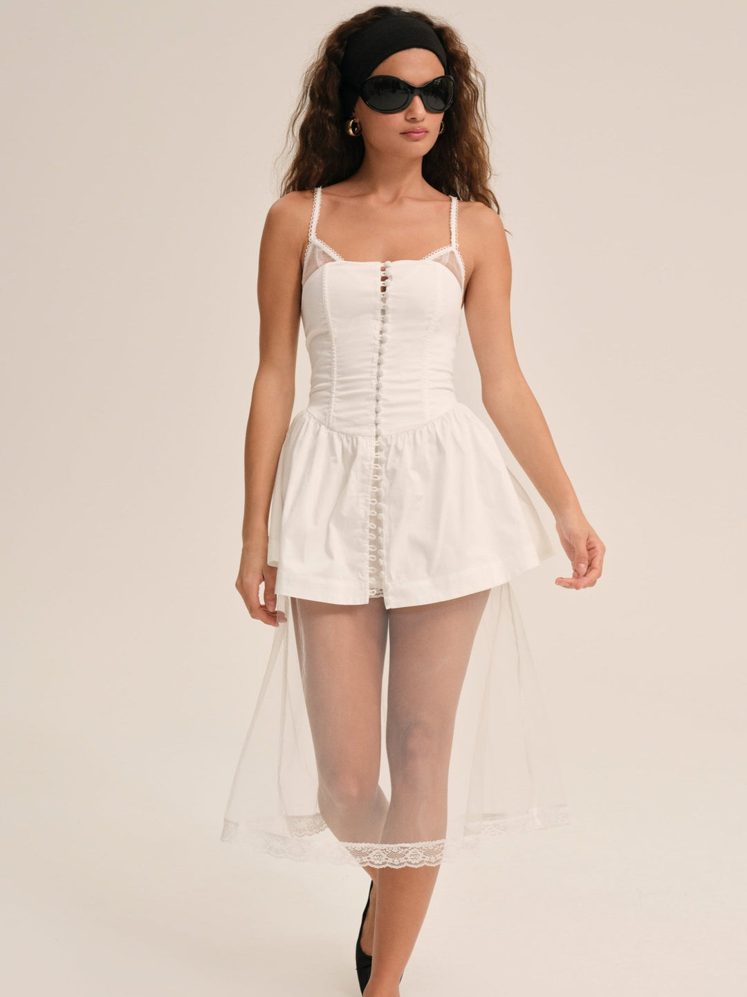 Women Susannah Midi Dress - White