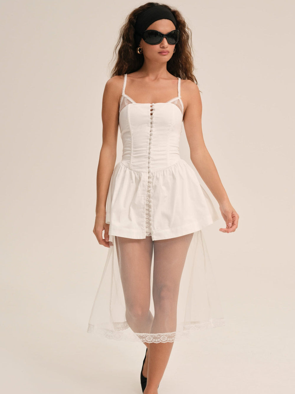 Women Susannah Midi Dress - White