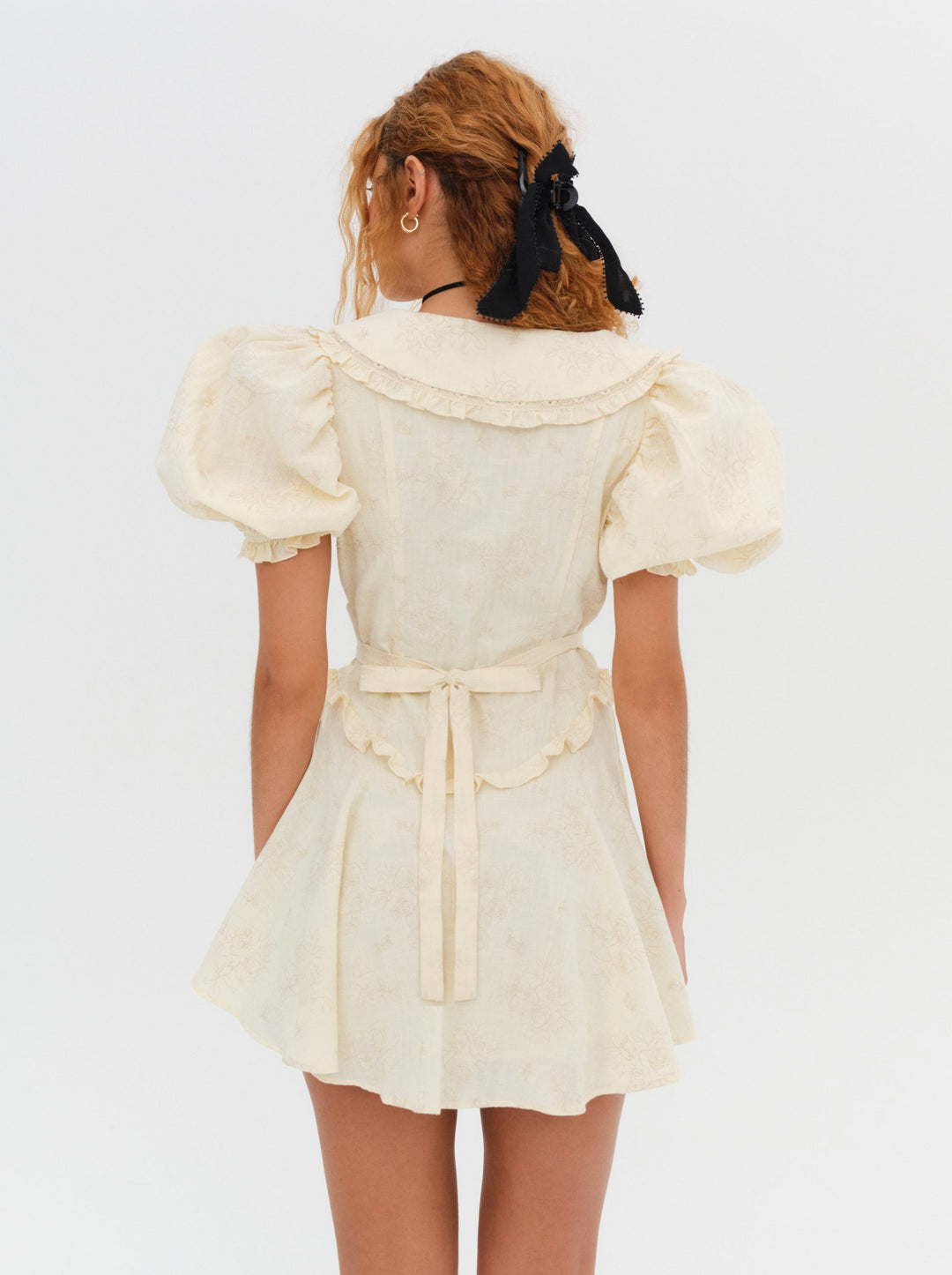 Women Gigi Mini Dress - Cream