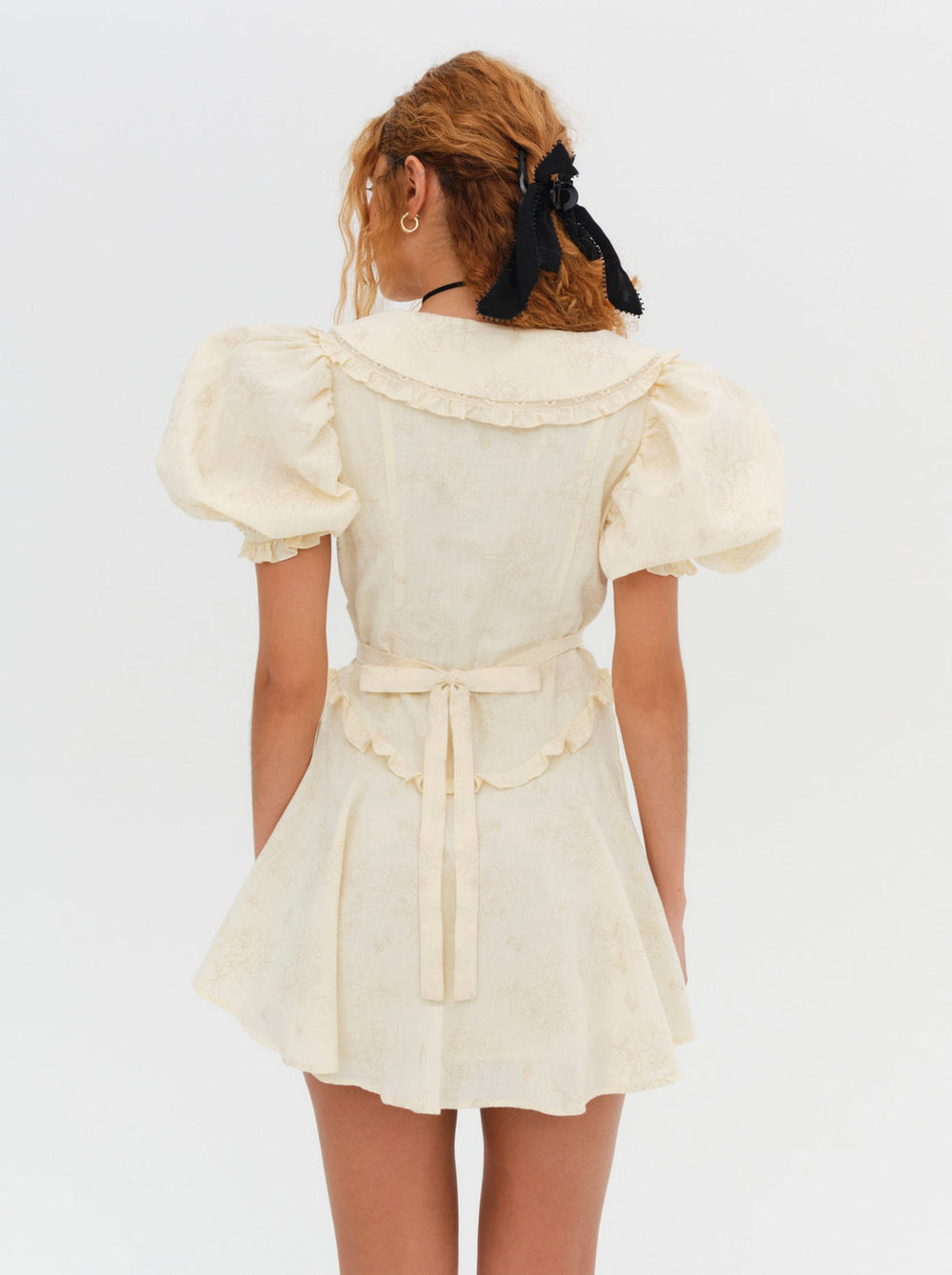 Women Gigi Mini Dress - Cream