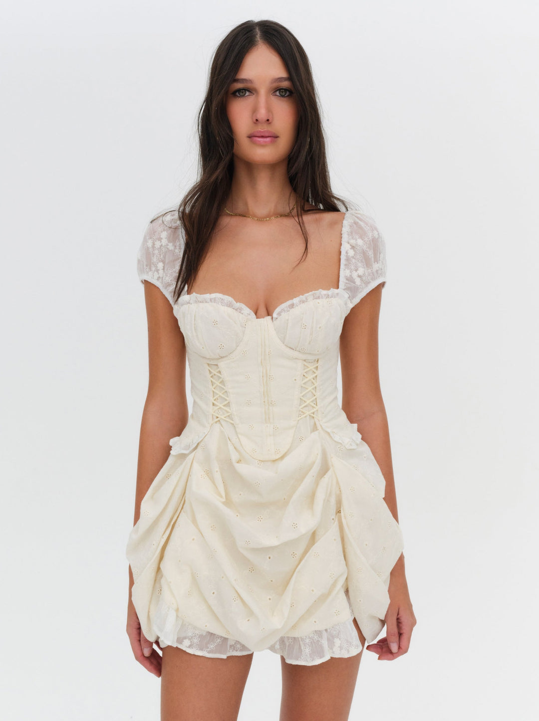Women Morgan Mini Dress - White
