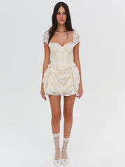 Women Morgan Mini Dress - White