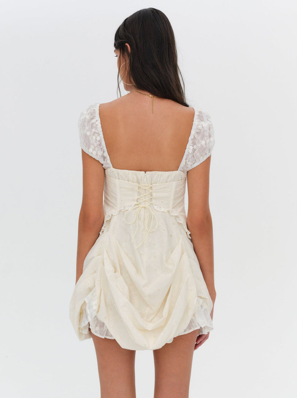 Women Morgan Mini Dress - White