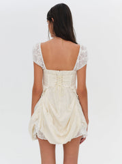 Women Morgan Mini Dress - White