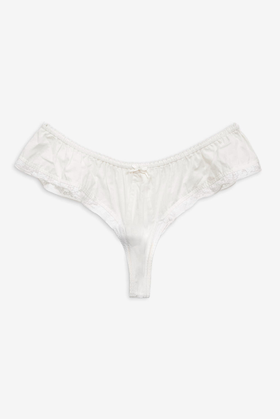 Women Venetia Thong Panty - Vintage Cream